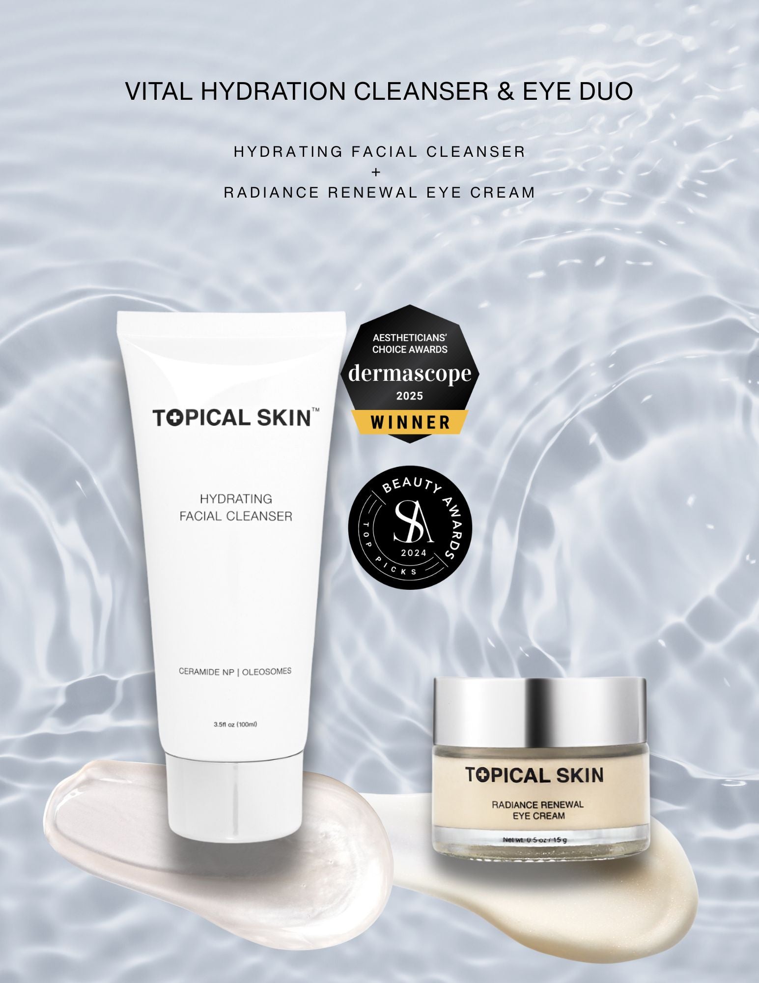 VITAL HYDRATION CLEANSER & EYE DUO