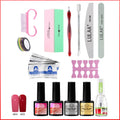 UV Phototherapy Nail Polish Glue Set